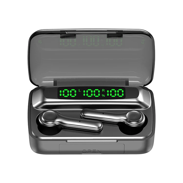

TWS Hand Free Earphone Power Bank with Earphones Bluetooth Wireless