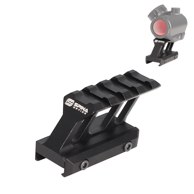 

Rail Base Lightweight 4 Slot 20mm Picatinny Weaver Rail Adapter Riser mount for scopes red dot lasers