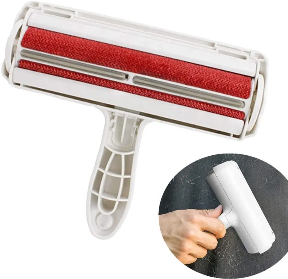 

Pet Hair Remover for Dog And Pet Hair Roller Brush For Animals, Blue red