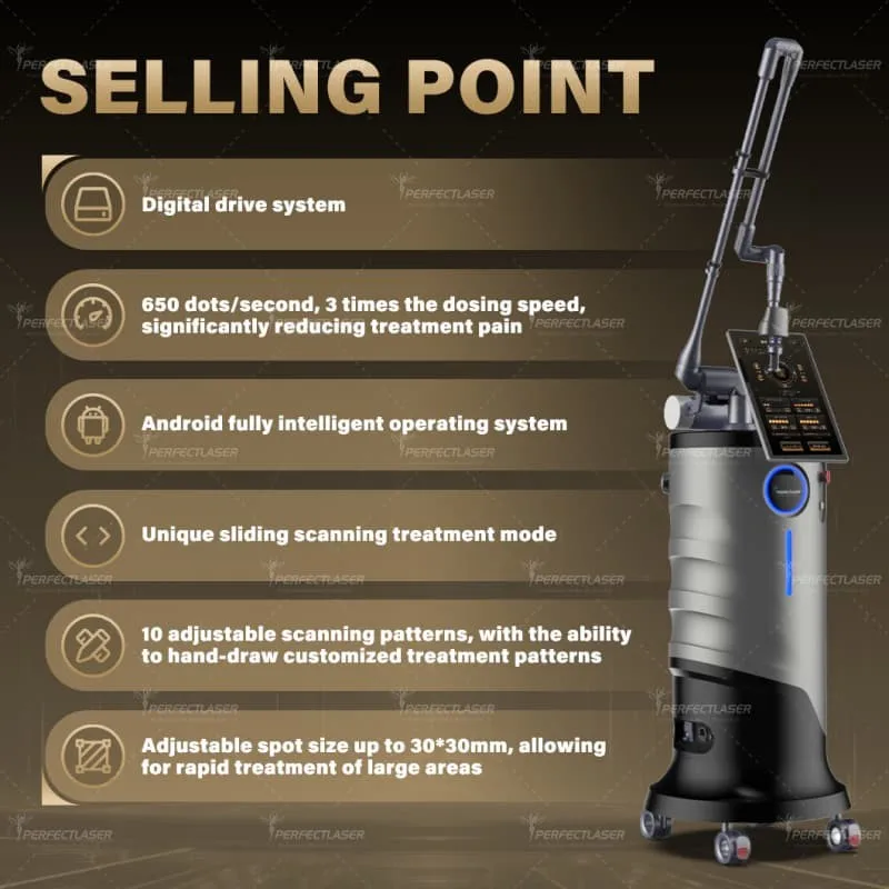 CO2 fractional laser machine