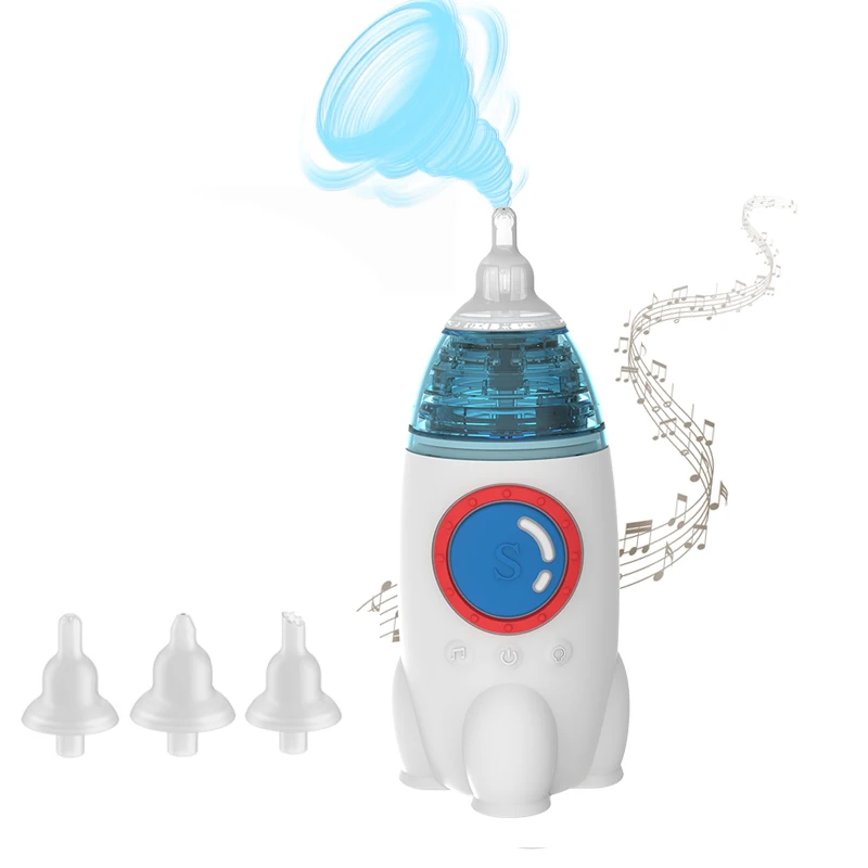

Little Rocket Electric Nasal Aspirator Baby Nasal Vacuum Nose Aspirator for Home