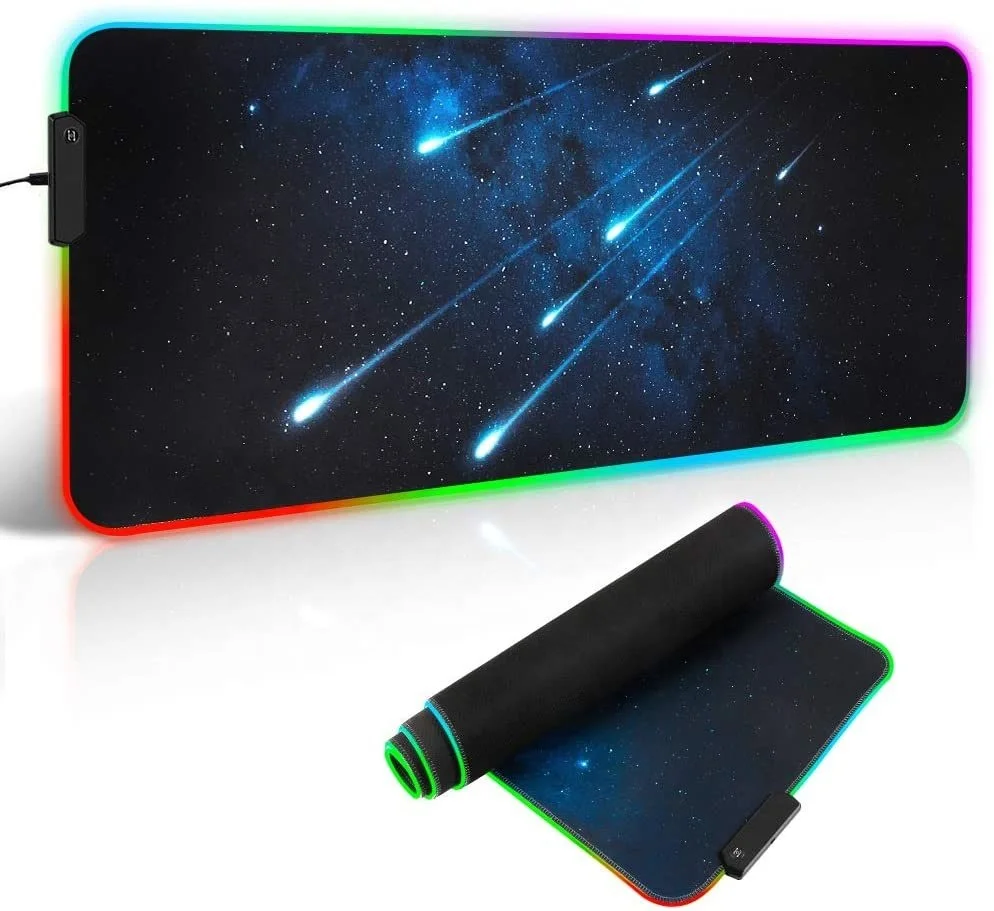 

Factory Colorful Led Customizable RGB Large Gaming Mouse Pad, Customized color