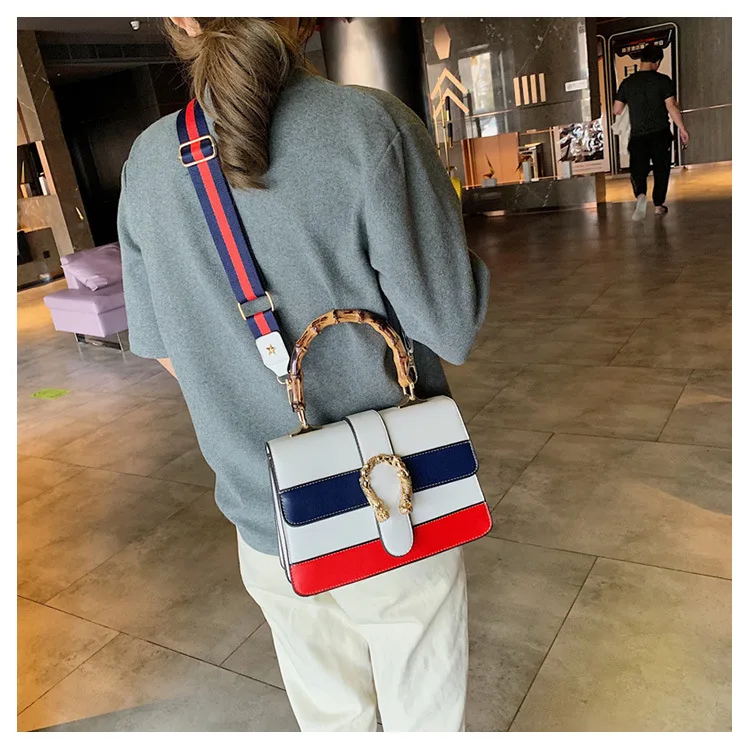 

Lady's handbag hard handle and pu single- shoulder bag cross-body bag for women, Customizable