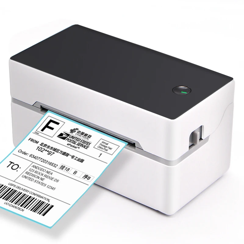 

Desktop 4inch thermal printer smart wireless label printer thermal