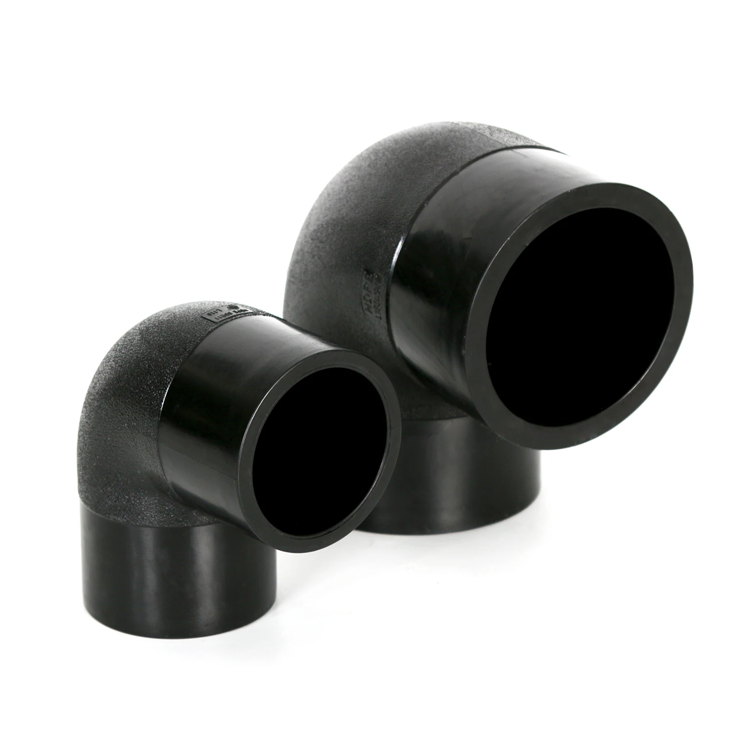 A Range Of High-Quality Black Polyethylene Spigot Fittings For Butt Welding