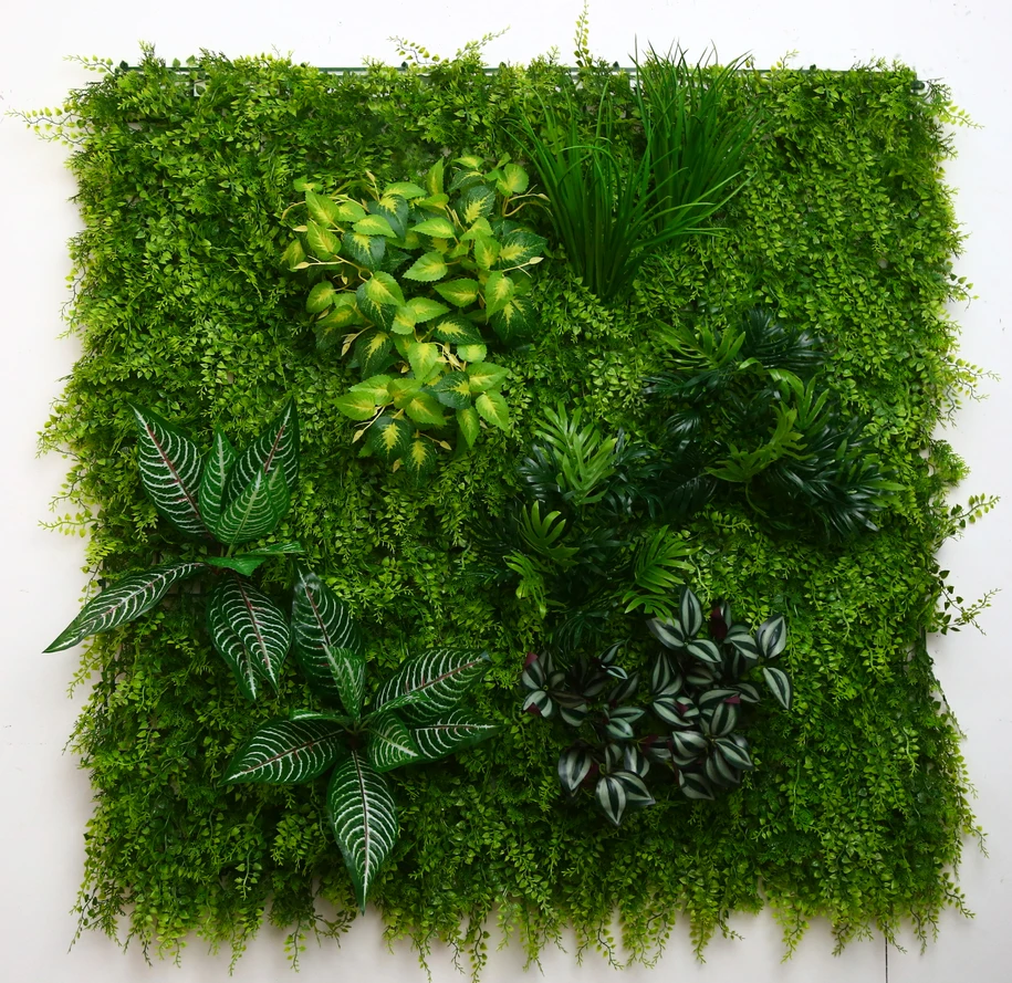 

Blanket Plant Wall Artificial Plant Wall UN-Real Green Wall Artificial Vertical Garden for home and commercial decoration, Natural color