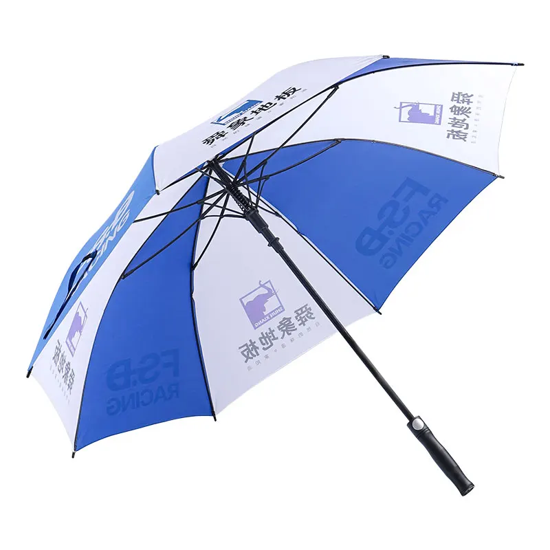 

62 68 inch large cheap custom overall printed logo straight golf umbrella free sample with logo printing, Customized