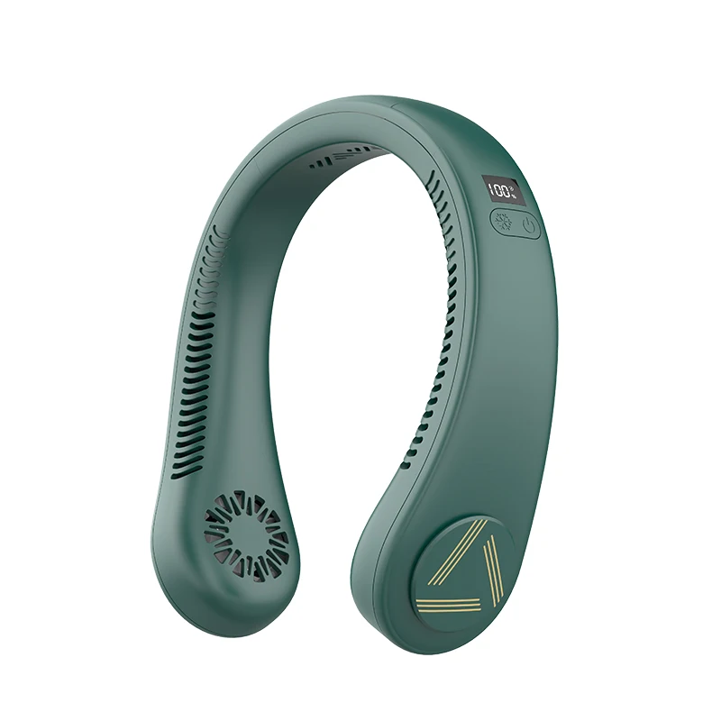 

Wearable Sports Fan usb Neck Fan Hands Free Fanfashion Hand-free Mini Portable usb Rechargeable