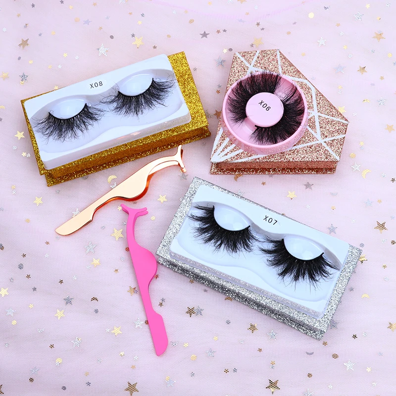 

Create your own mink eyelash vendor customized boxes wholesale false natural fluffy full strip mink lashes packaging boxes, Black