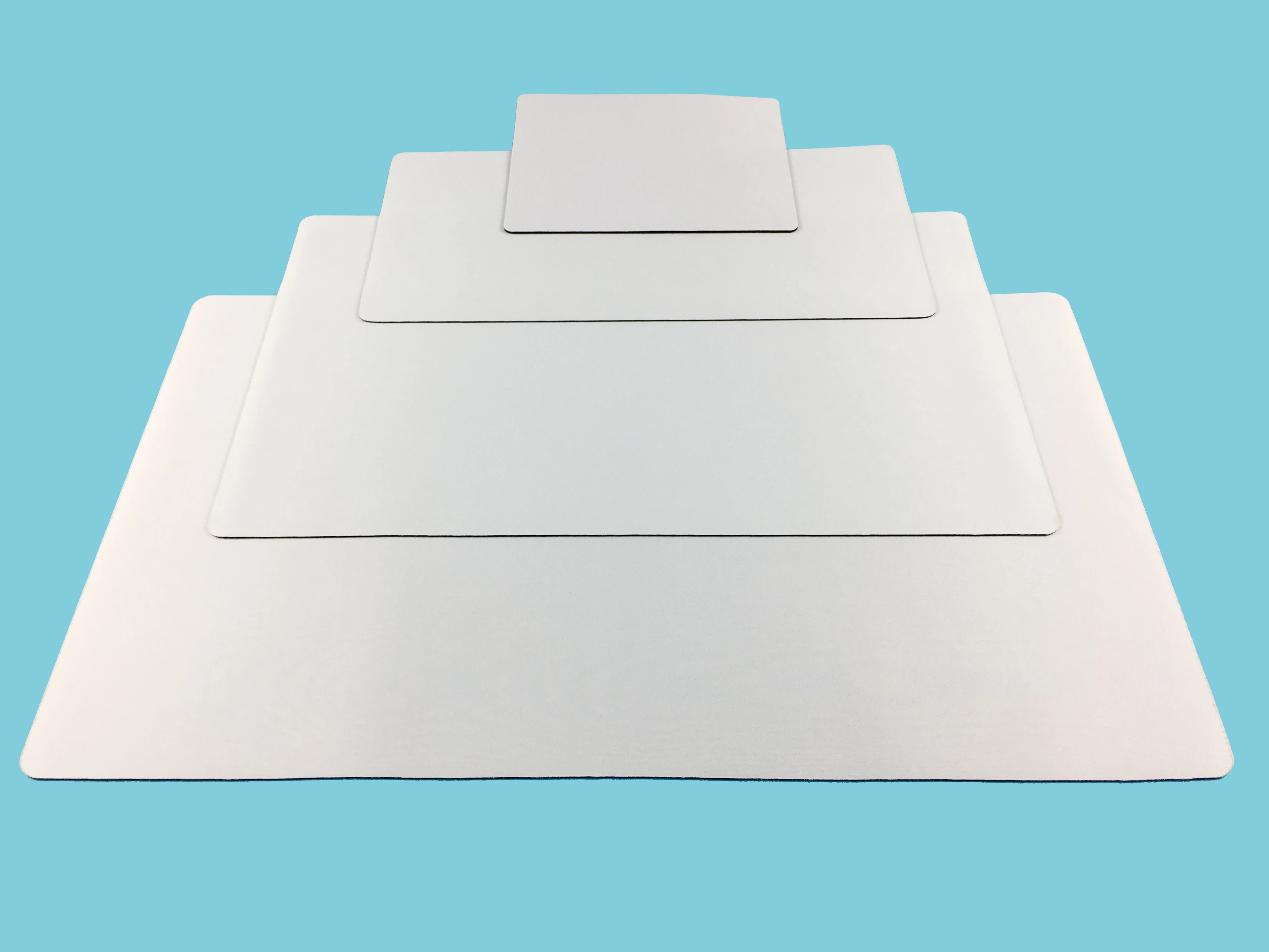 Large Blank White Plain Playmat Mousepad Sheet By The Yard Neoprene