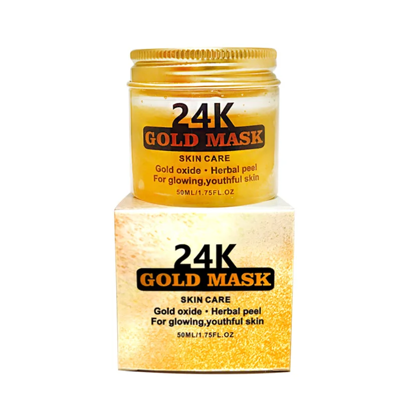 

Free Sample New Formula Wholesale Moisturizing Oil Control Silk Custom Gold Face Mask