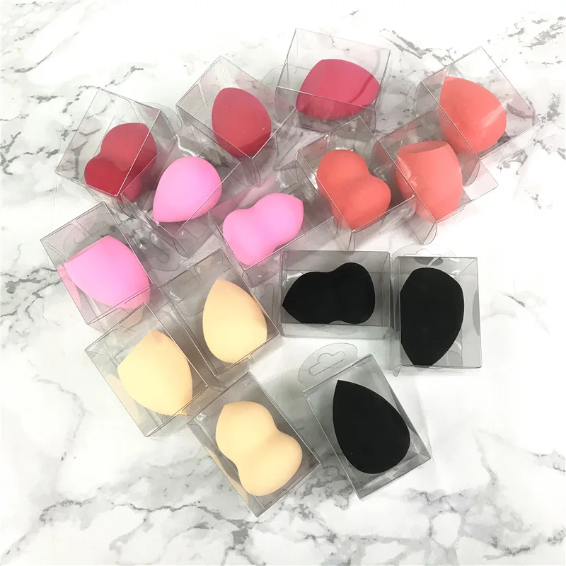 

Latex-free makeup blender foundation sponge facial powder puff foundation blender beauty sponge cosmetics beauty sponges, Pink