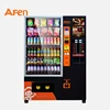 AFEN european design smart 4 selections standing coffee combo vending machine with electronic cooling