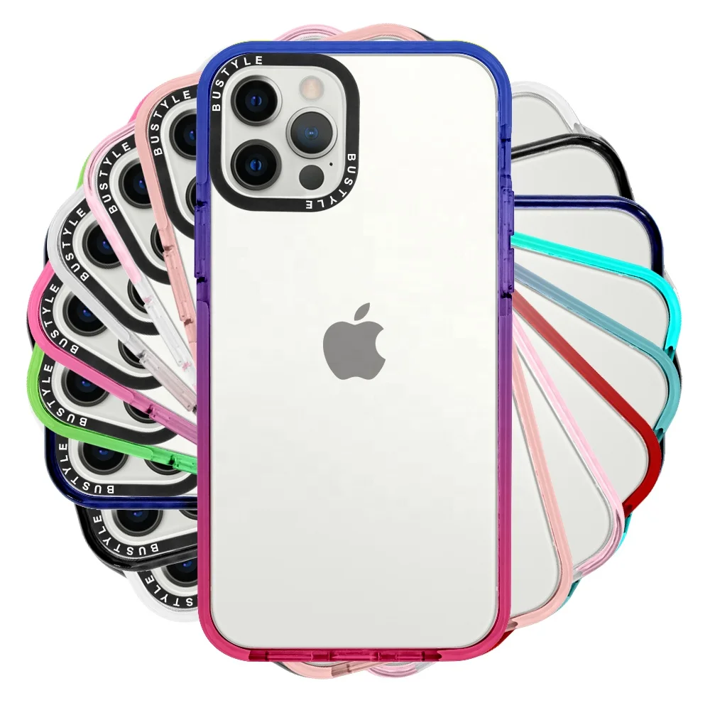 

3 in 1 Customized logo tpu pc hard cell phone cover for iphone 13 customized hard pc black camera ring phone case for iphone 12, 11 colors