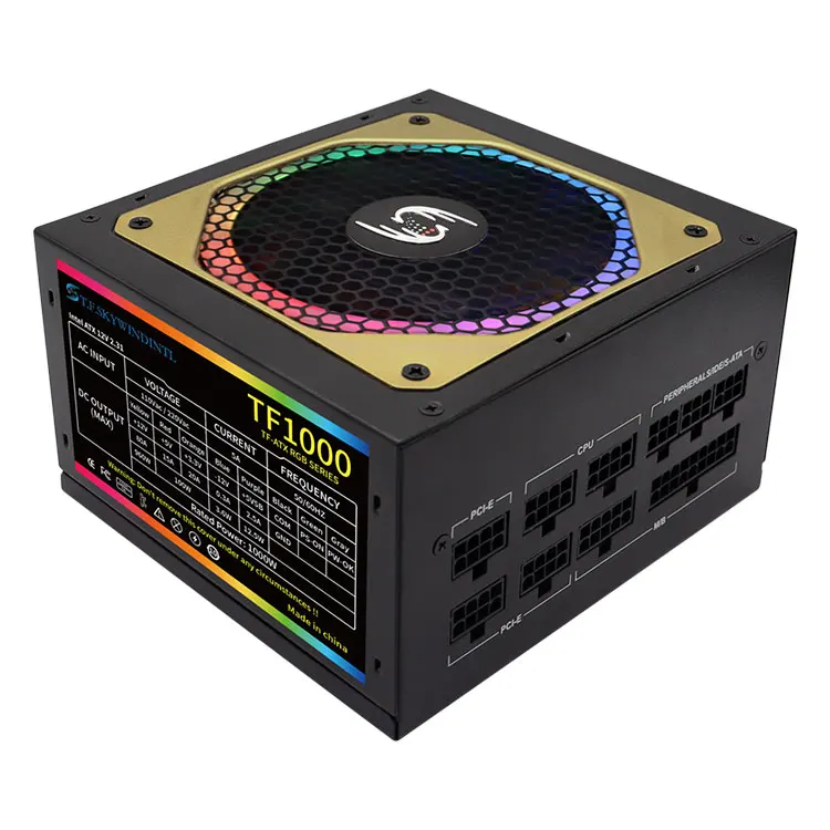 

RGB ATX 850w 1000W 1200w Power Supply 80plus Desktop Computer Power Supply For PC Gaming