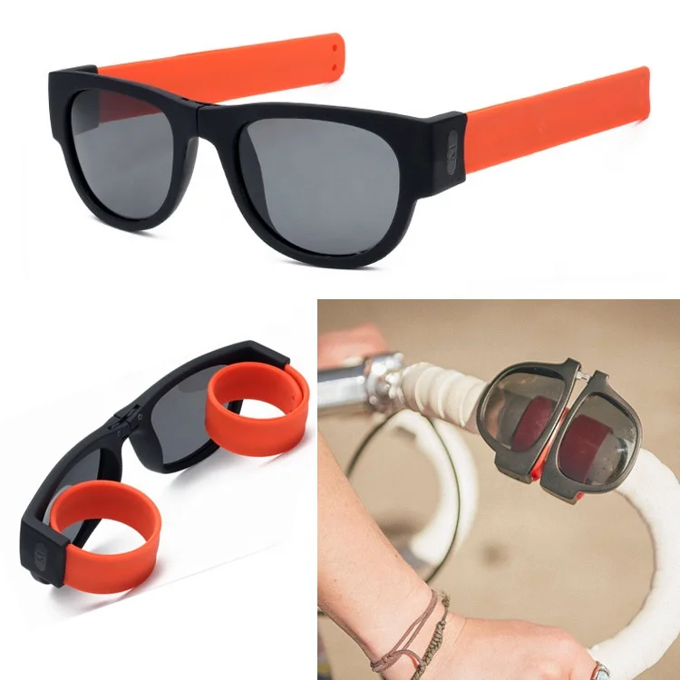 

Sinle TAC slap clip-on sun glasses foldable custom polarized sunglasses blue clip on sunglasses, Blue/black/red/pink/purple/leopard print/white/brown