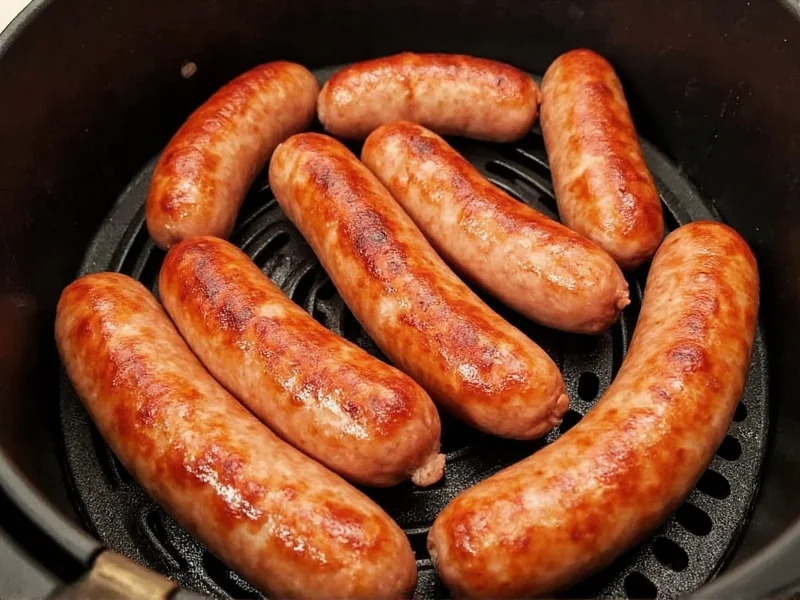 how to cook italian sausage in air fryer