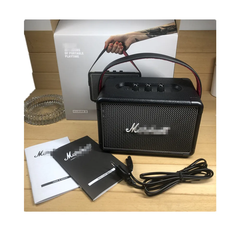 

Original Mar shall Kilburn II Portable wireless BT Speaker, Black