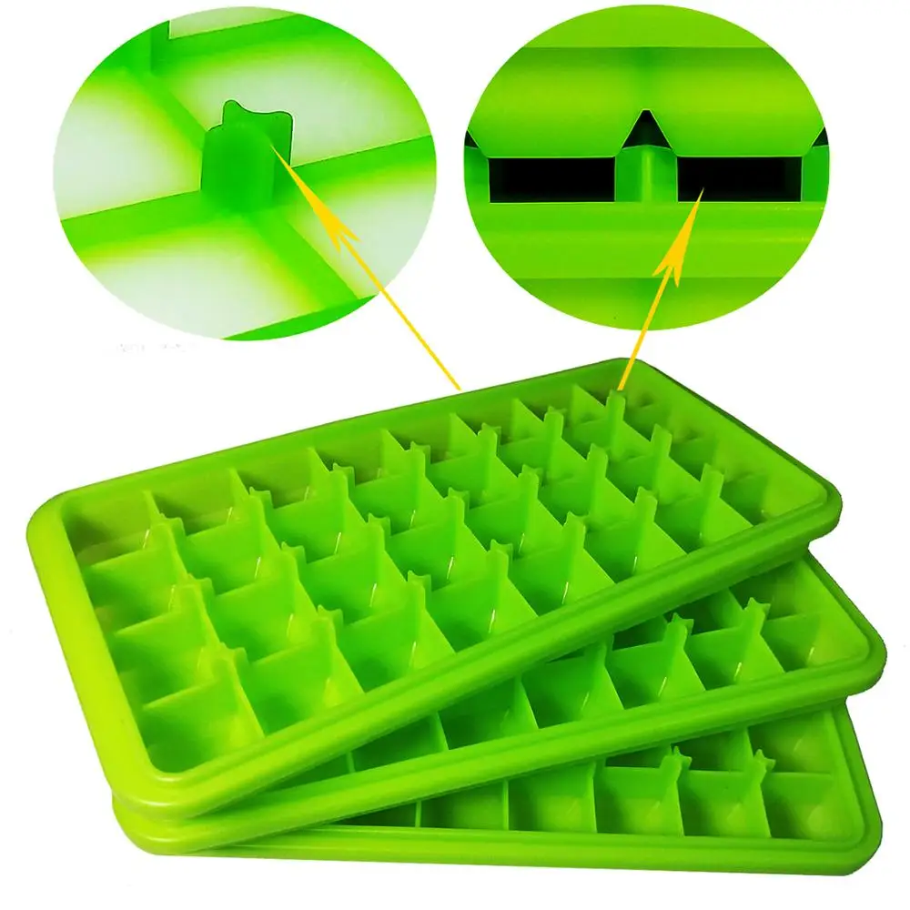 

Stackable best quality customized Silicone Molds BPA free passed Non Toxic Icetrays Customs logo Custom Ice Cube Trays