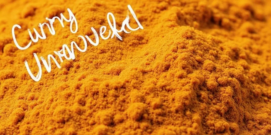 Curry powder used in various non-traditional dishes