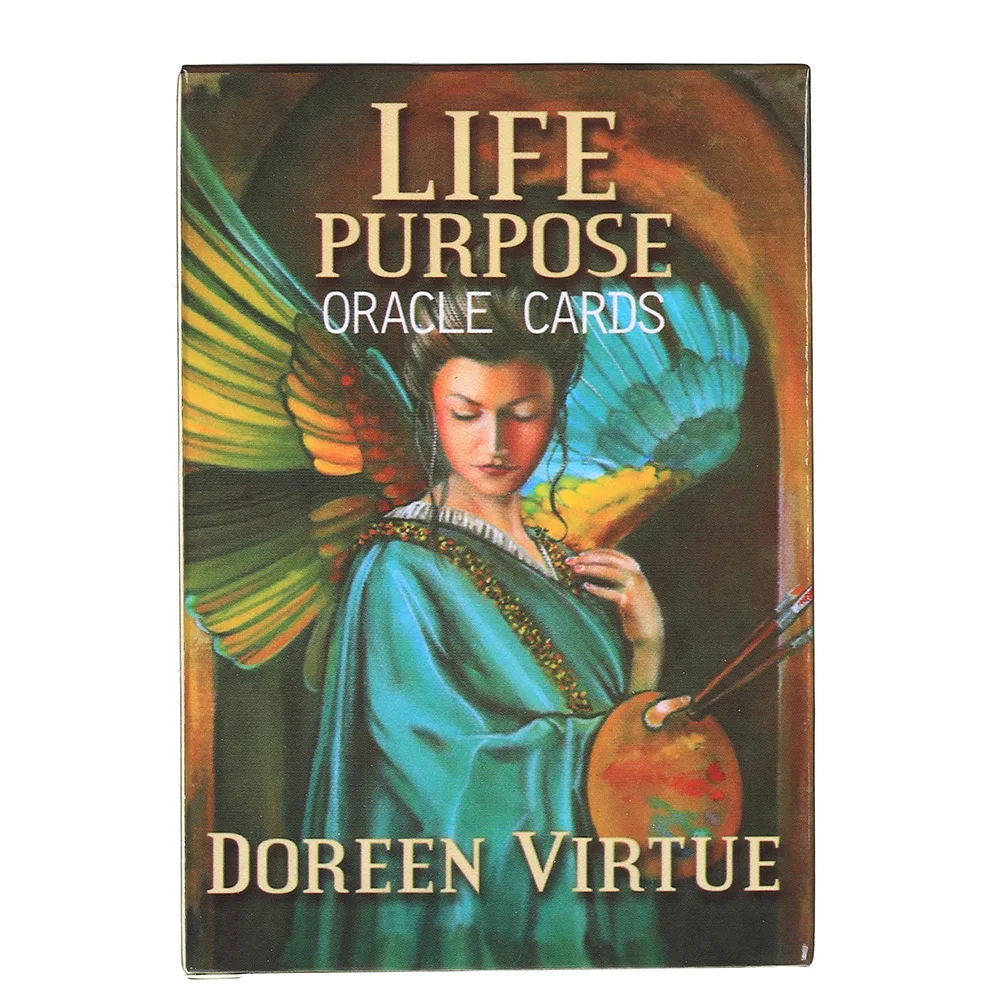 

Life Purpose Cards English Version Tarot Deck With Guidebook For Fortune Telling Support Dropshipping