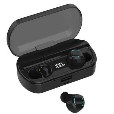 

portable headphone wireless airpoding bluetooths 5.0 earphone