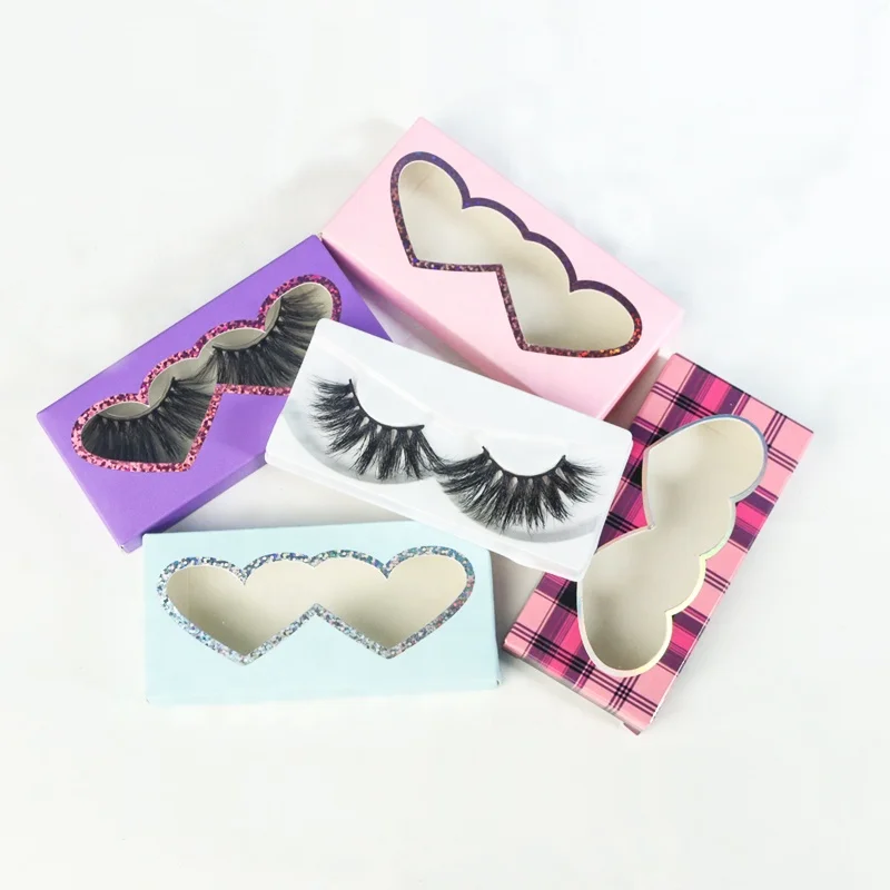 

Create your own brand competitive price 25mm soft fluffy mink eyelash vendor customized boxes