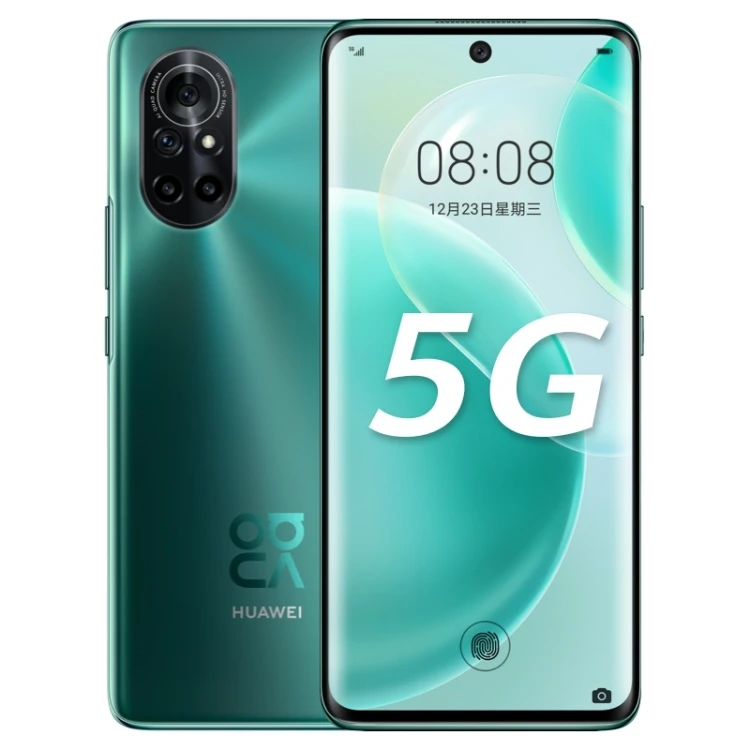 

Huawei nova 8 5G ANG-AN00 8GB 128GB China Version Quad Back Cameras Cellphone