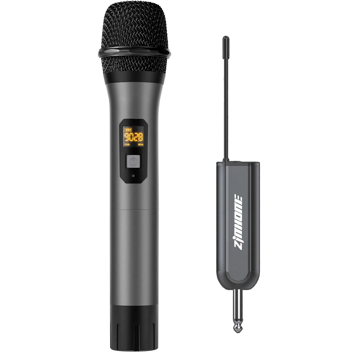 

Hot Sales UHF Metal Handheld Microphone Long Range Wireless Microphone for Karaoke