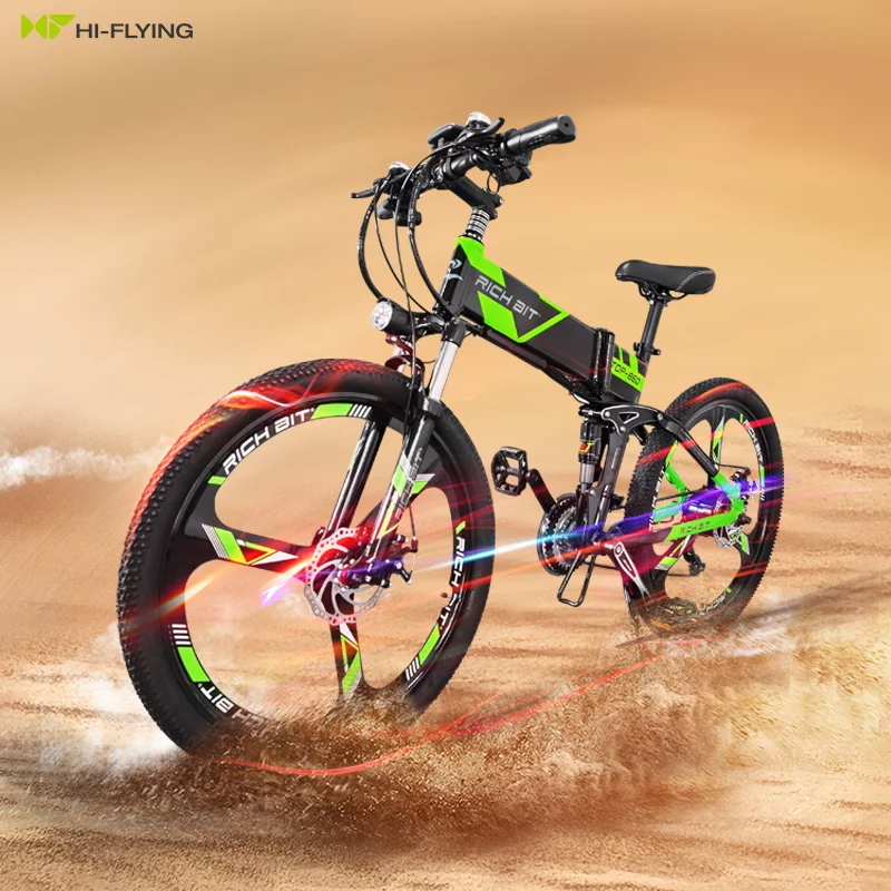 

EU WAREHOUSE OEM HIGH QUALITY 36V 12.8AH 26inch Folding MTB BIKE ELECTRIC MOUNTAIN BIKE E BICYCLE