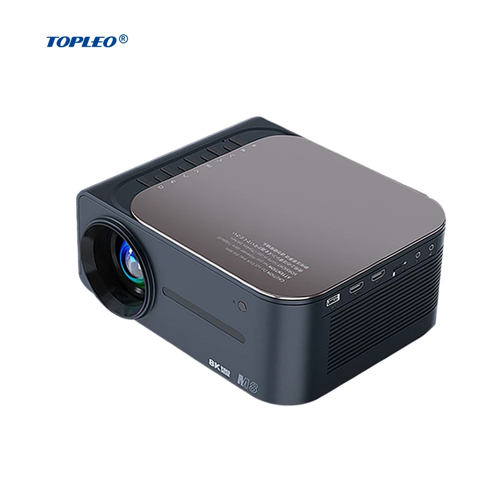 

Topleo Projector Home Theater Data Show Wifi pull down office education projector screen smart sketcher lcd android projectors