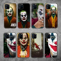 

Joker 2019 Joaquin Phoenix soft Silicone black cover phone case For iPhone11 pro 5s se 6 6s 7 8 plus X Xs XR MAX