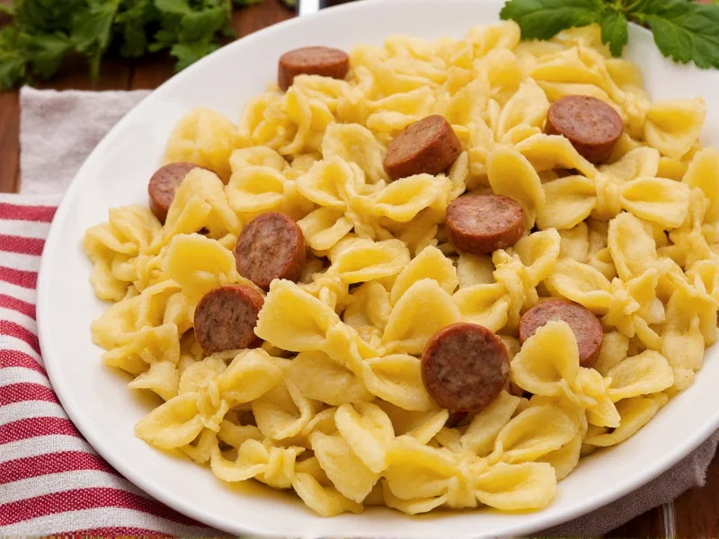 Bow Tie Pasta with Sausage: Perfect Recipe & Tips
