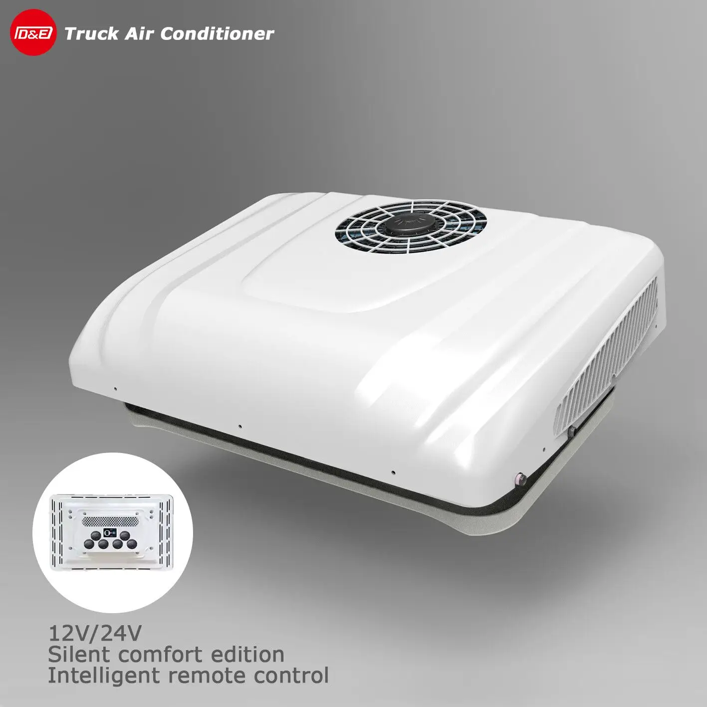 

Hot sales roof top electric overhead all-in-one truck air conditioner 12V 24V