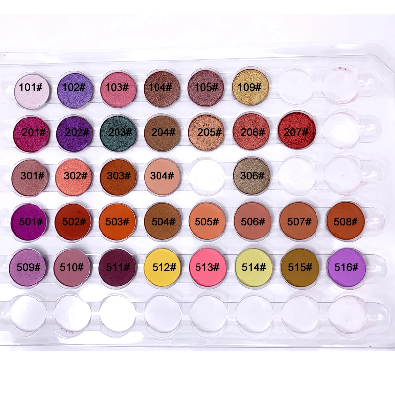 

Private Label Makeup Cosmetics 9 Color Eyeshadow Palette Choose Colors Freely