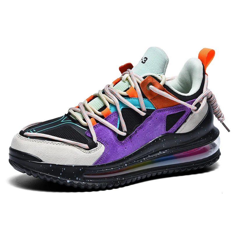 

Worldwin factory direct Y-3 full palm rainbow air cushion shoes for men, 3 colors