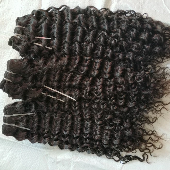 

Lestfly Brazilian Deep Curly for Black Women Wet And Wavy Virgin Deep Wave Human Hair Bundle Extensions cheap price