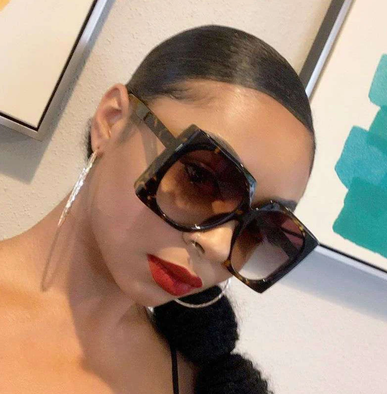 

SKYWAY Stylish Hot Selling Square Round Lens PC Frame Trendy Sunglasses