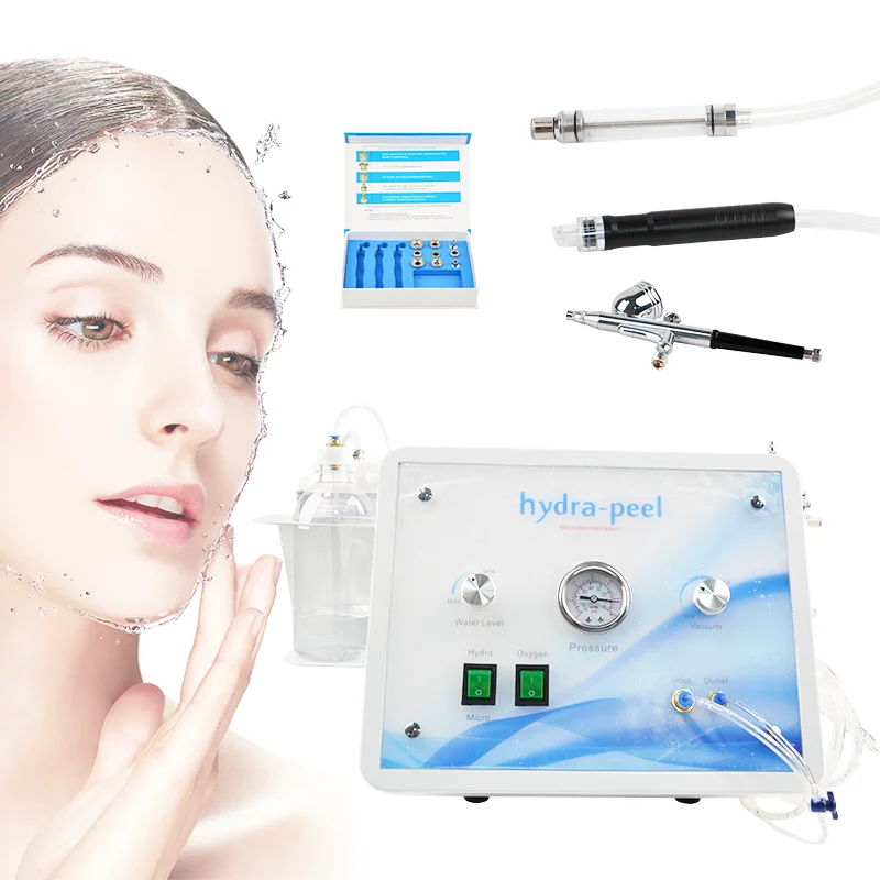 

3 in 1 portable diamond hydrodermabrasion machine water portable oxygen skin peeling hydra cleaning skin rejuvenation machine