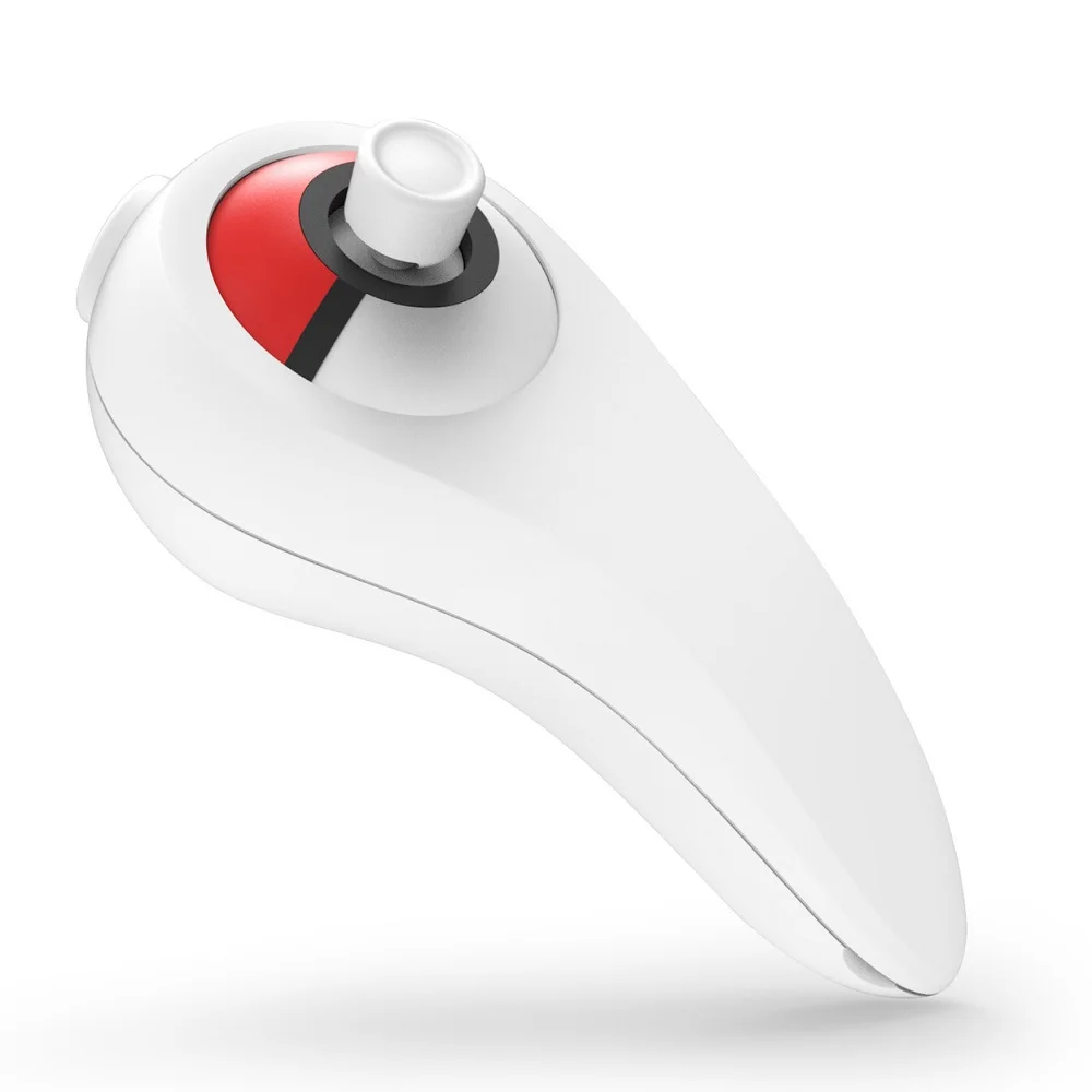 

Switch Poke Ball Handle Hand Grip For Switch Pokemon, White,white&red