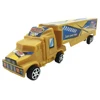 Shantou manufacture new style plastic container truck model pull back car toy
