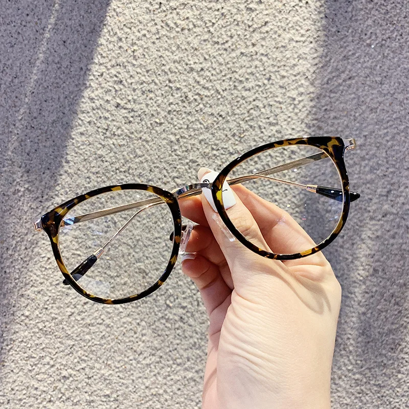 

Vintage Style 2021 Hot Sale Round Glasses Frames Metal Men Eyes Glass Optical Eyewear, 6 colors