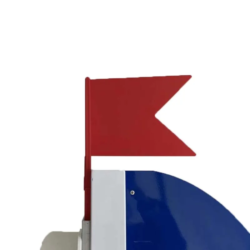 

Weatherproof horse Show Jumping Flag, White & red