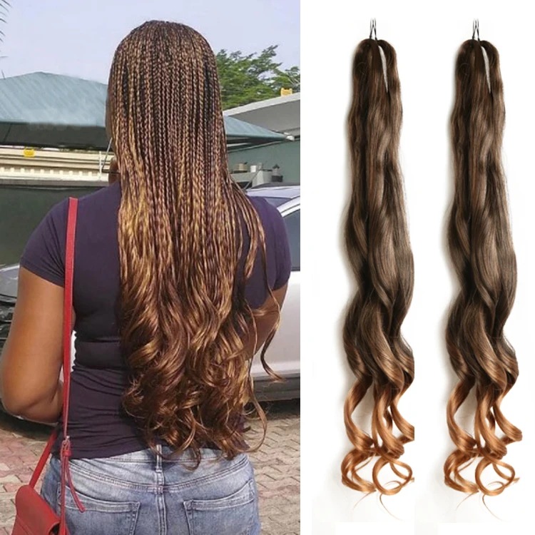 

Spiral Loose Curls Wave Crochet Braids Hair Wavy Synthetic Braiding Hair French Curl Braids Extensions, #1b,#27,#30,#613,#33,#t1b/27,#t1b/30,#t1b/33,#t1b/bug.