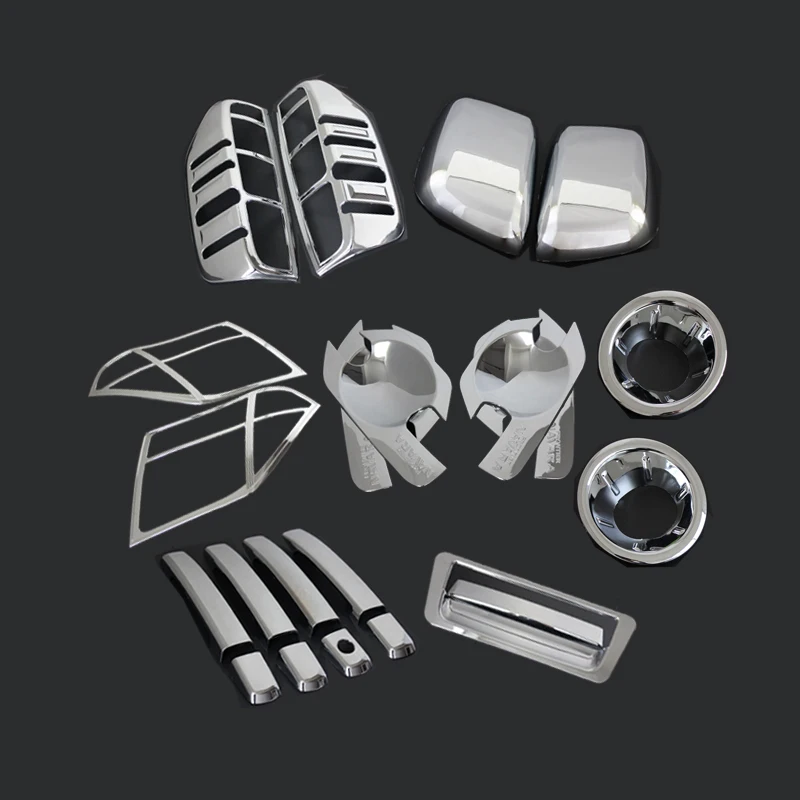 

YCSUNZ For Nissan Navara D40 2006 2007 Full set Chrome Parts ABS plastic Body kits Complete 4x4 Car Accessories