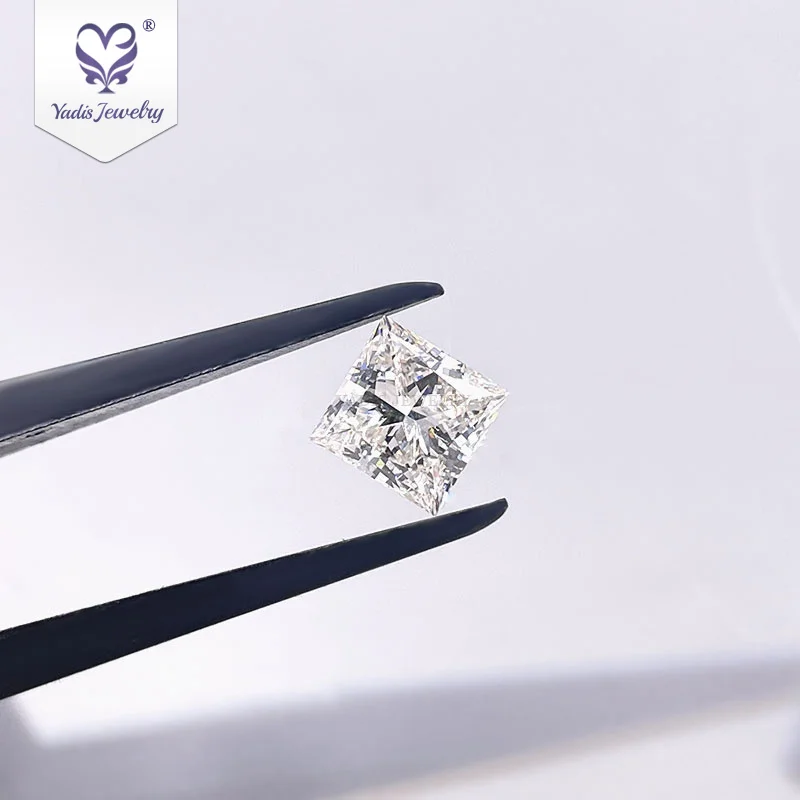 

Tianyu gems Princess cut 1.59ct H SI2 Lab created diamond with IGI For Ring Private custom