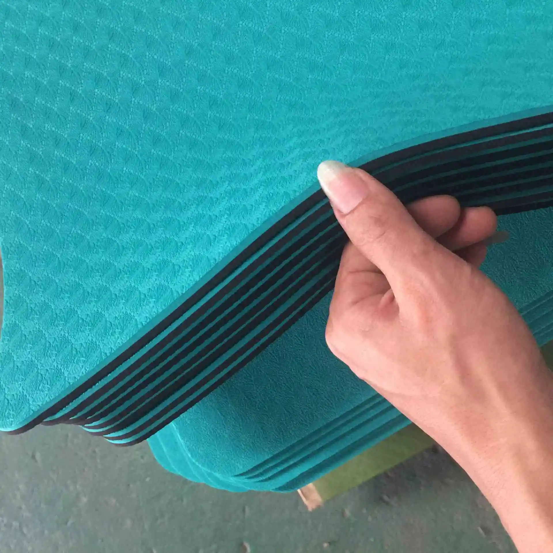 

Hot Sale biodegradable material manufacturing yoga mat From China