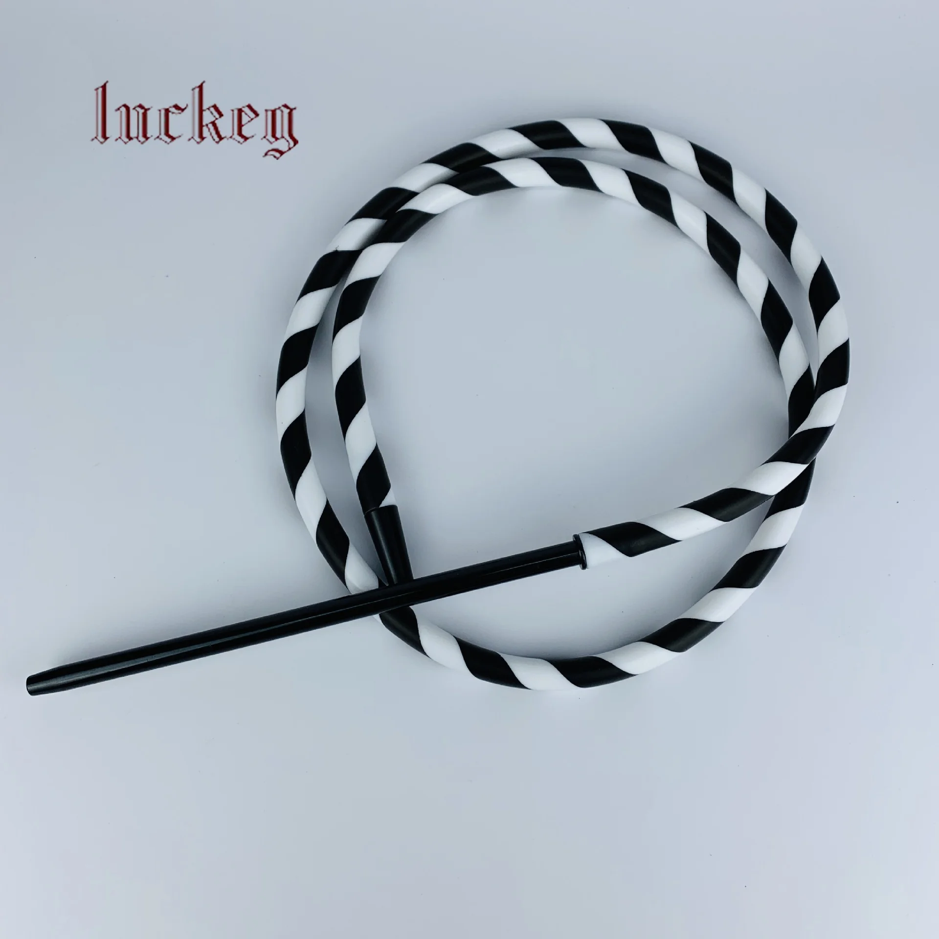

Premium quality flectional silicone hookah hoses Hookah accessories Wholesale Good for Travel OEM ODM accepted, Black&white
