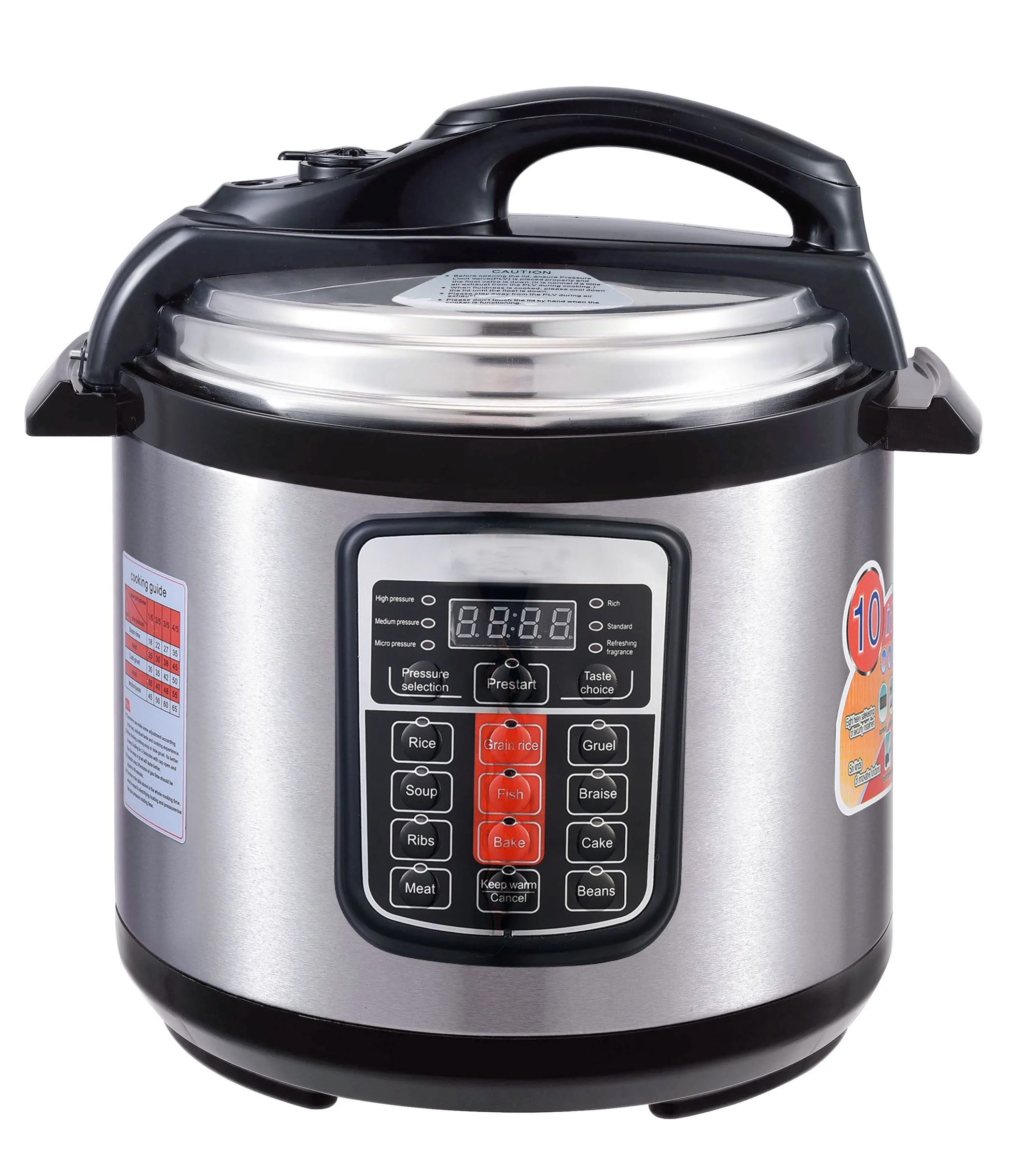 多烹饪不锈钢电压力锅包括慢煮蒸汽电饭锅