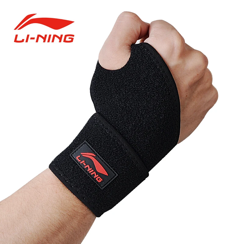 

Li Ning high quality factory price elastic winding compression breathable wrist support/wrist bracer/wrist bandage AQAH254